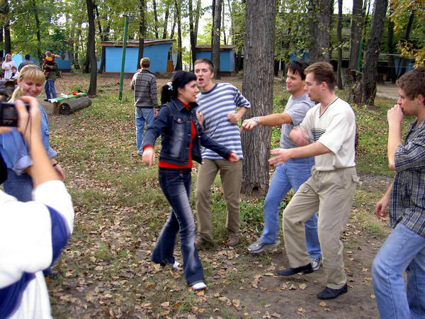 Встаньте, дети, встаньте в круг!)