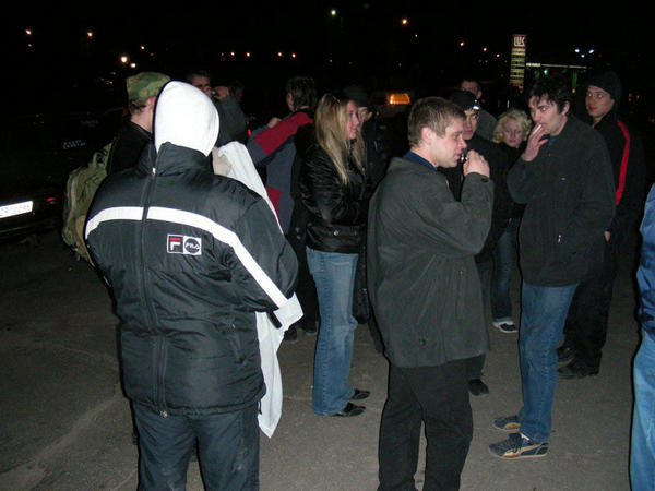 After-party после окончания игры.