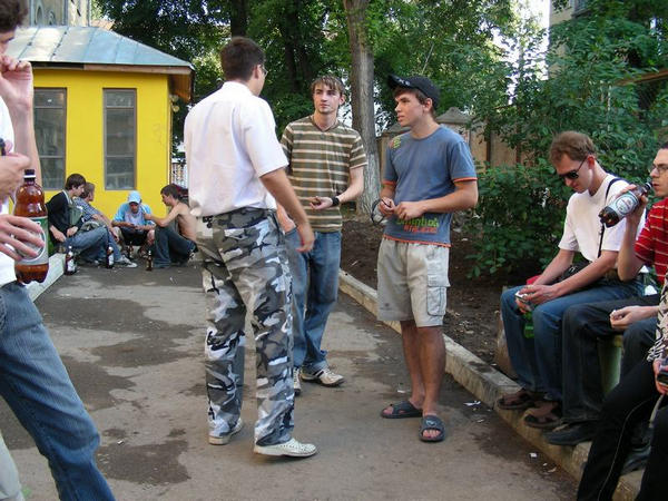 Обычная пятничная движуха