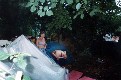 На Грушинском мы встретили много интересных людей. Среди них чета Барабановых...