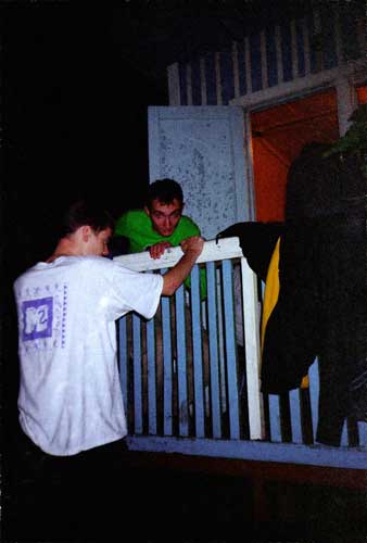 Эту ночь хозяева турбазы запомнят надолго... Да и участники тоже.. ))))