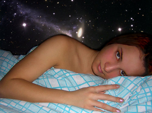 Блондиночка